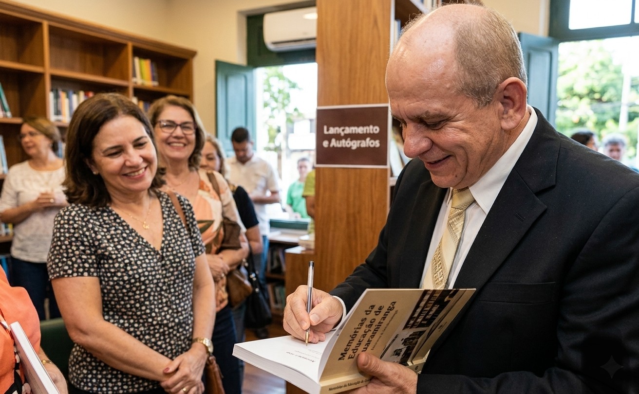 Memória Viva: Guaramiranga Recebe Lançamento de Livro Sobre a Memórias da Educação Local. 