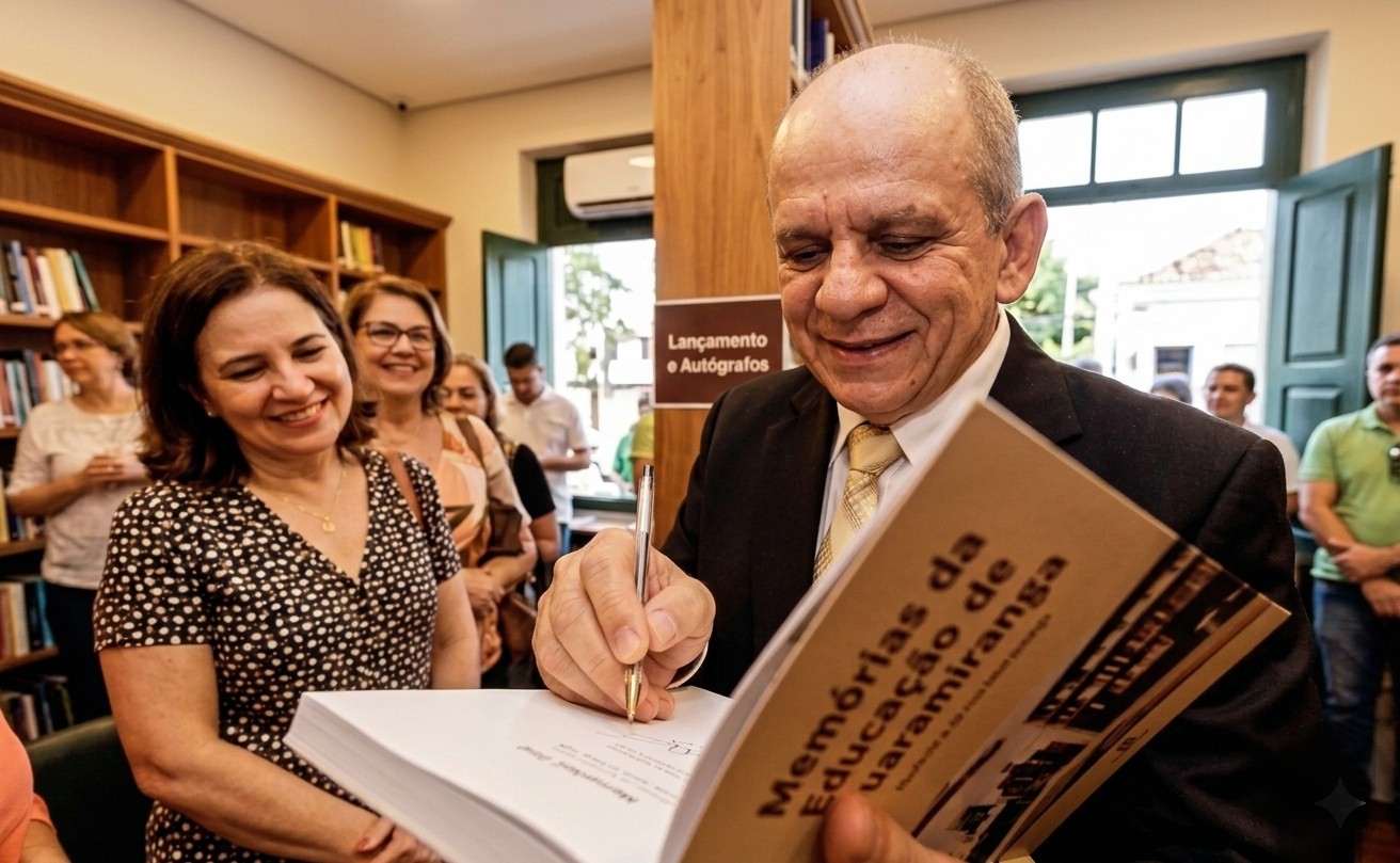 Memória Viva: Guaramiranga Recebe Lançamento de Livro Sobre a Memórias da Educação Local. 