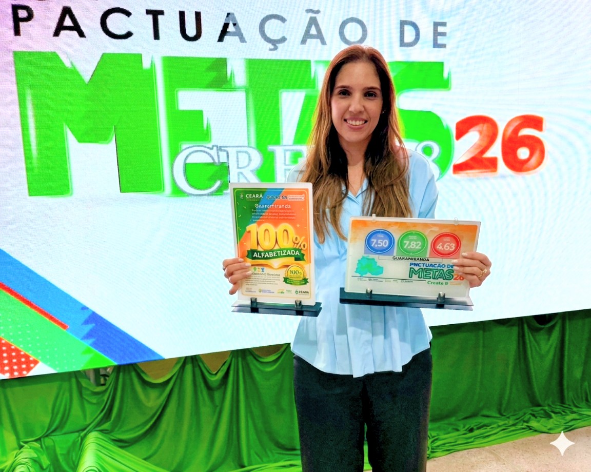 Guaramiranga Celebra 100% de Alfabetização na Idade Certa e Pactua Metas para 2026