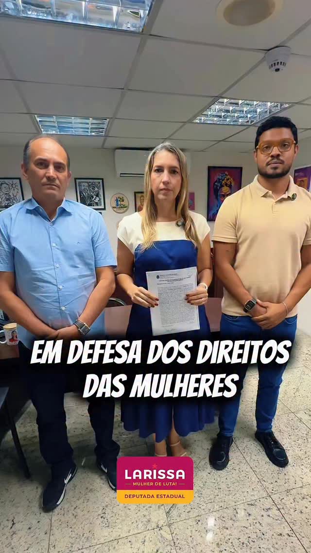 Larissa Gaspar Apoia Pedido de Afastamento de Vereador de Guaramiranga Acusado de Violência Doméstica