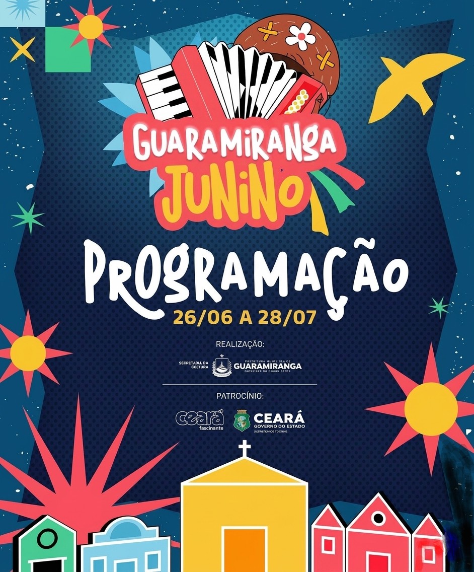 São João de Guaramiranga Terá Três Dias de Muita Festa e Decoração Temática.