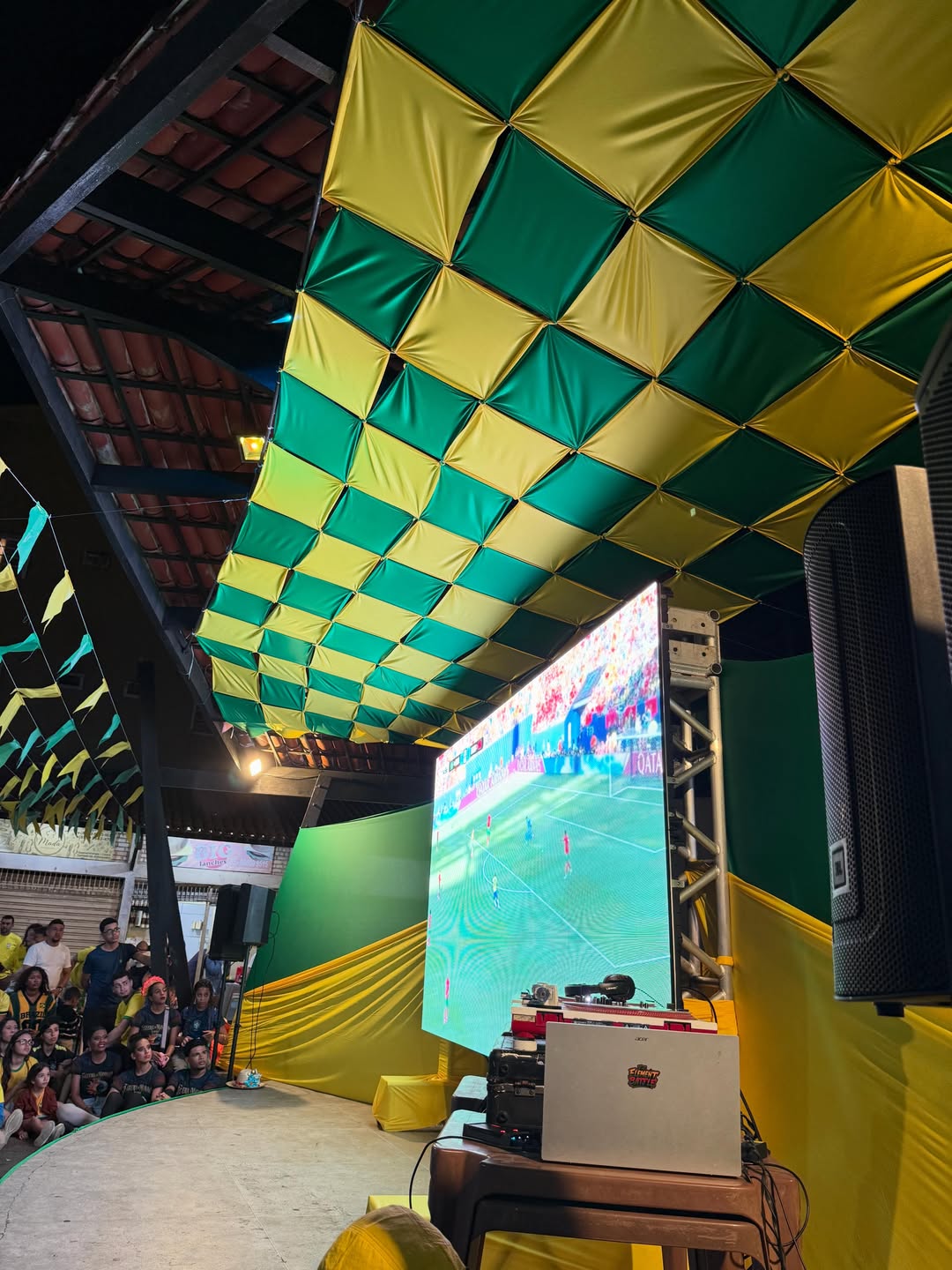 Copa do Mundo em Guaramiranga: Gestão de Ynara Mota une futebol, cultura e shows locais na Praça.