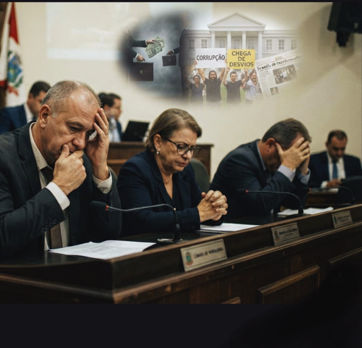 Quando o Legislativo Silencia, a Corrupção Ganha Força.