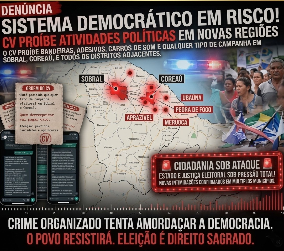Facção em Xeque: Operação Policial combate monopólio do gás e asfixia finanças do crime no Maciço de Baturité 