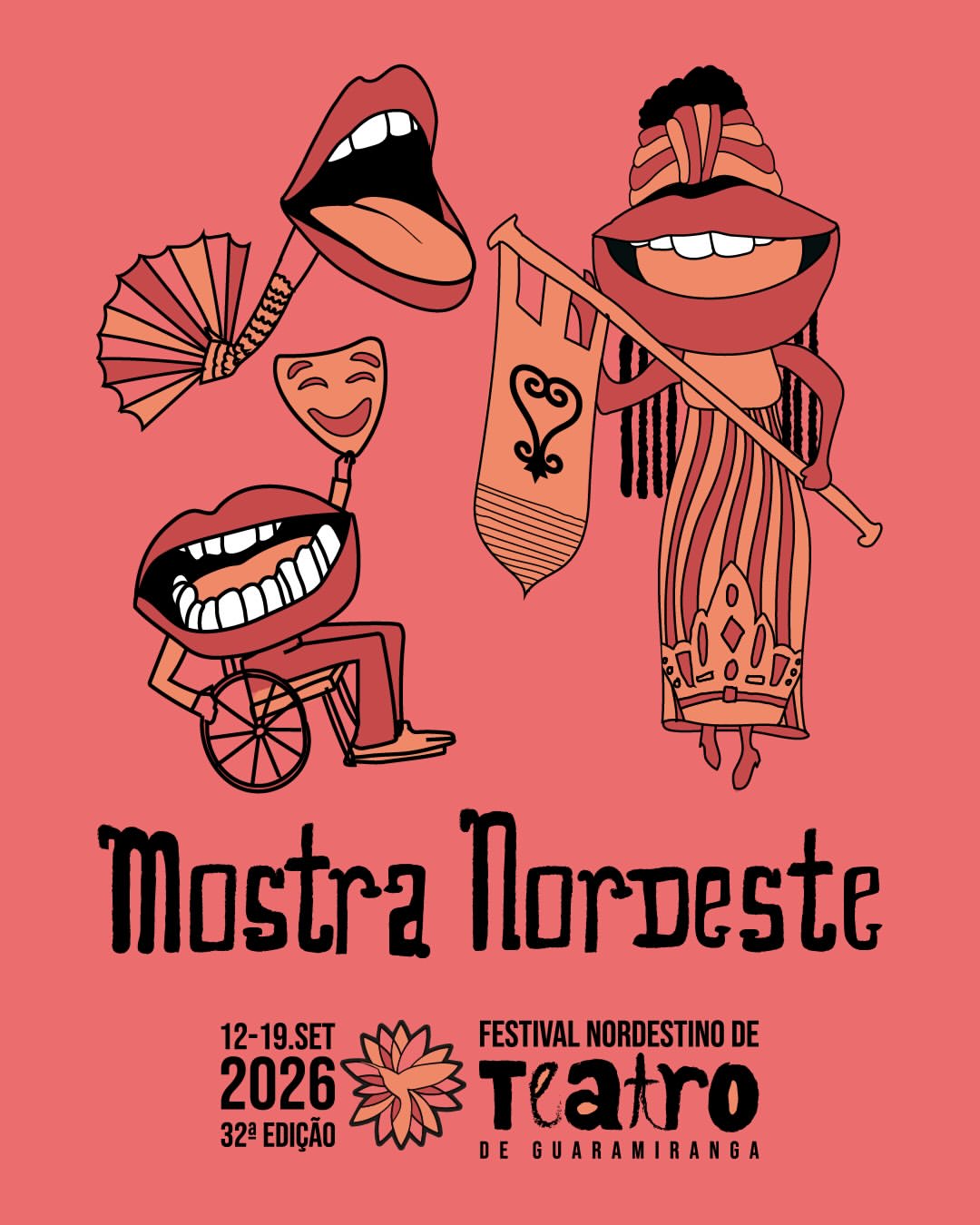 Guaramiranga respira arte com a chegada do 32º Festival Nordestino de Teatro