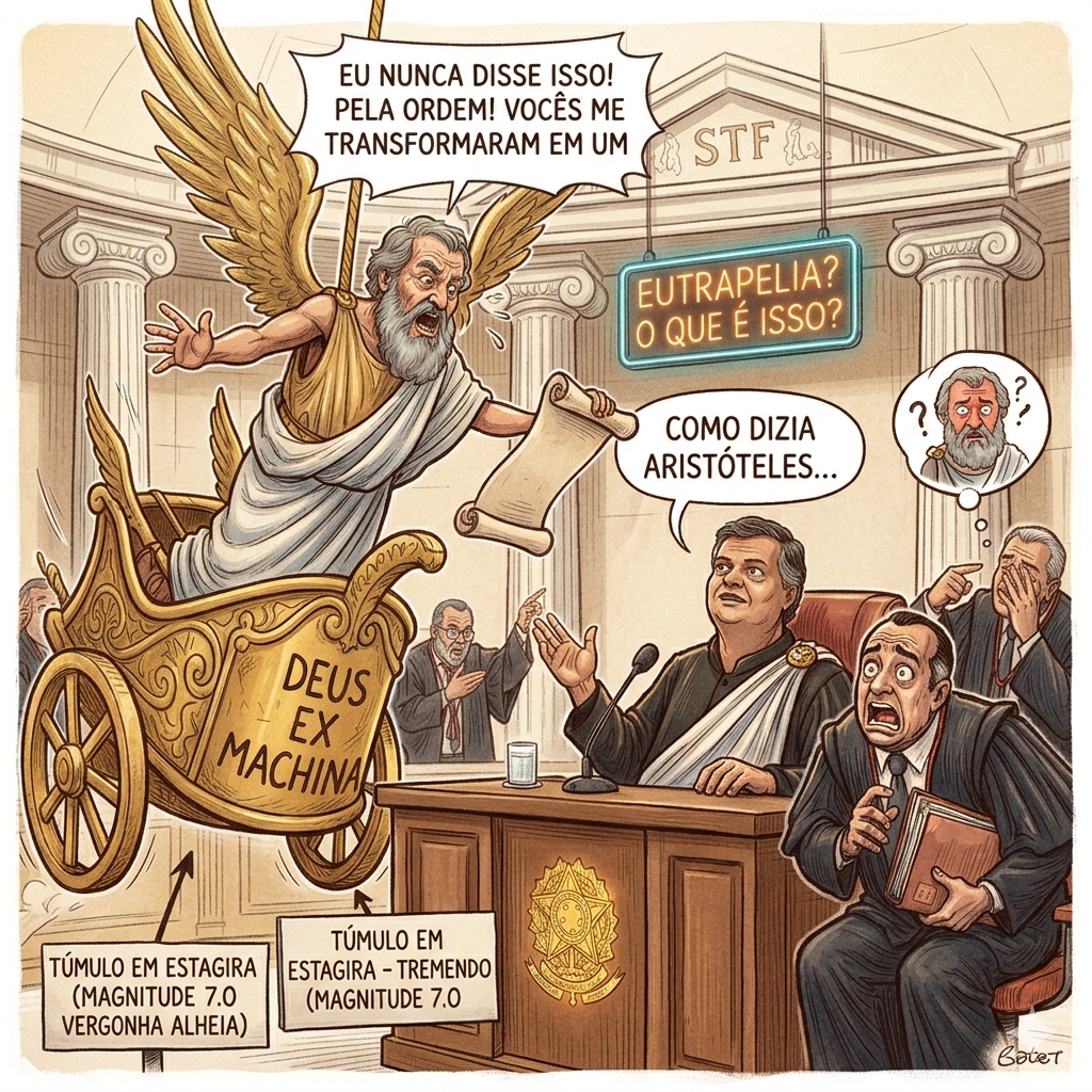 O Olimpo Não Aguenta um Chiste