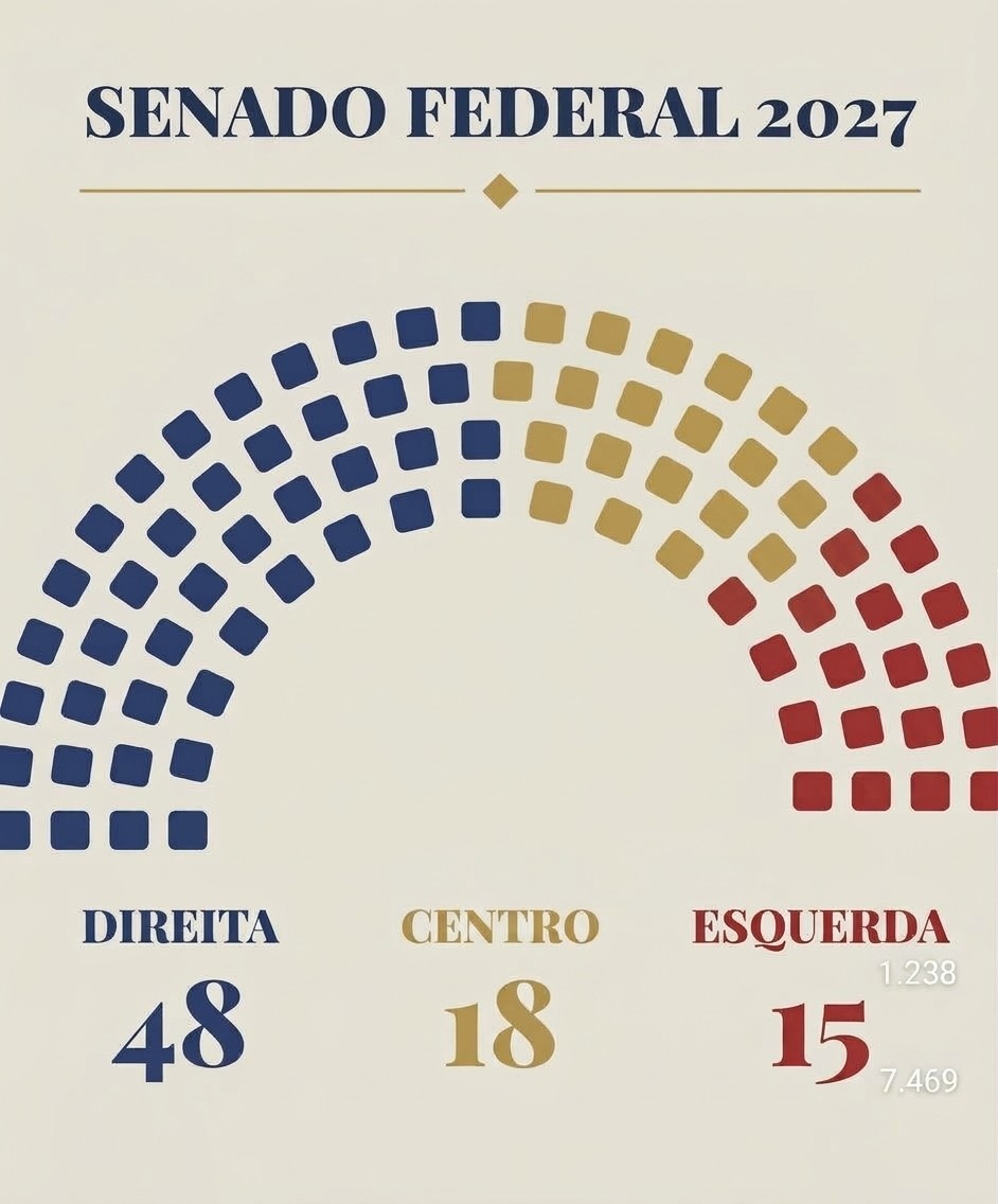 O Raio-X do Poder: Como o Novo Congresso Desenhará o Futuro do Brasil a Partir de 2027