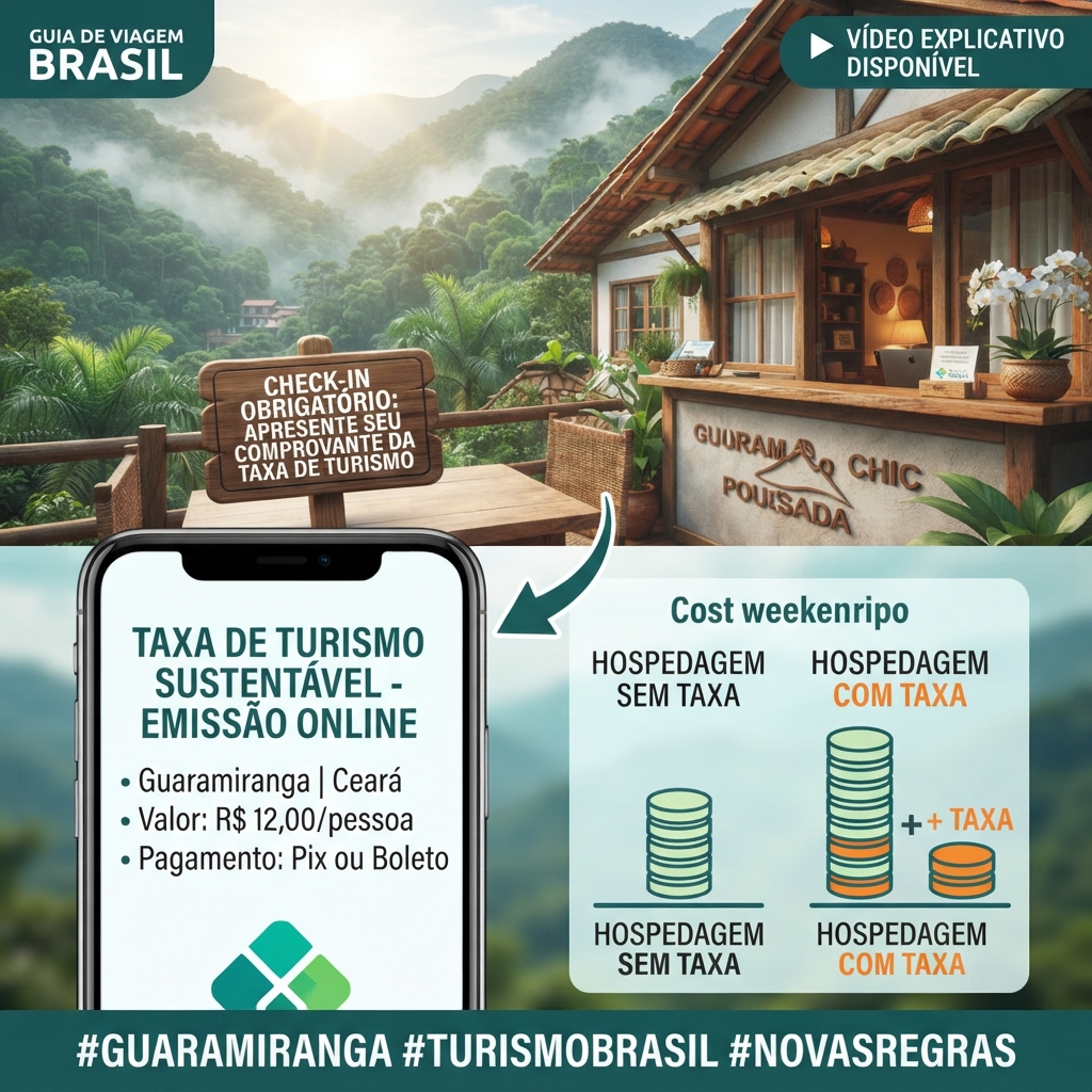 O Desafio da Hospitalidade na Serra: Como as Novas Exigências Digitais e a Economia Impactam o Turismo em Guaramiranga.