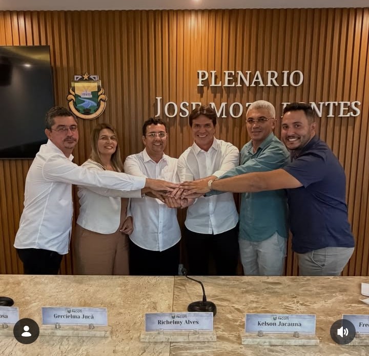Articulação de Herberlh Mota Reforça Oposição em Pacoti Com a Vitória de Richelmy Alves Para a Presidência da Câmara