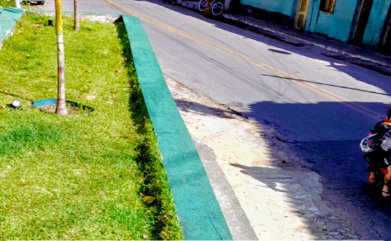 Um Ano Depois: Rede de Proteção em Praça de Pernambuquinho Ainda Não Foi Reposta